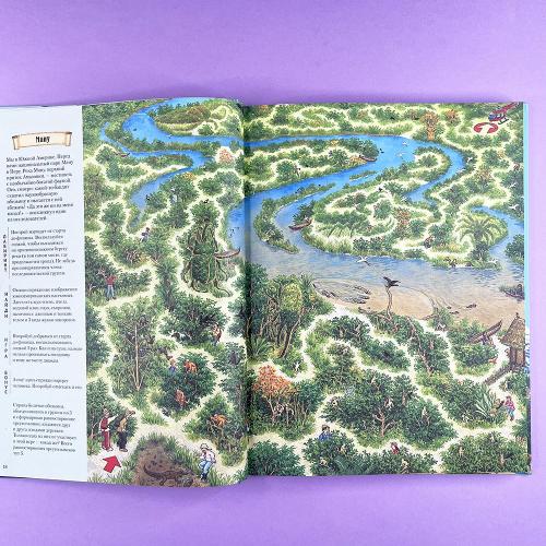 На Земле и в океане. Лабиринты