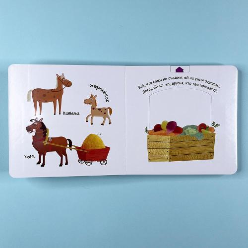 Кто живёт на ферме (книга с дефектом)