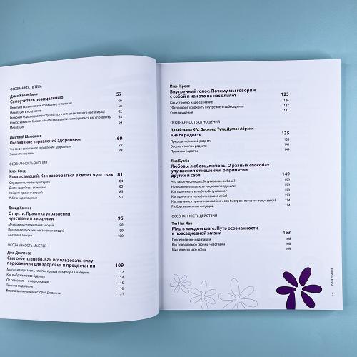 Осознанность. Mindfulness: Визуальный гид по развитию осознанности и медитации на основе 12 бестселлеров