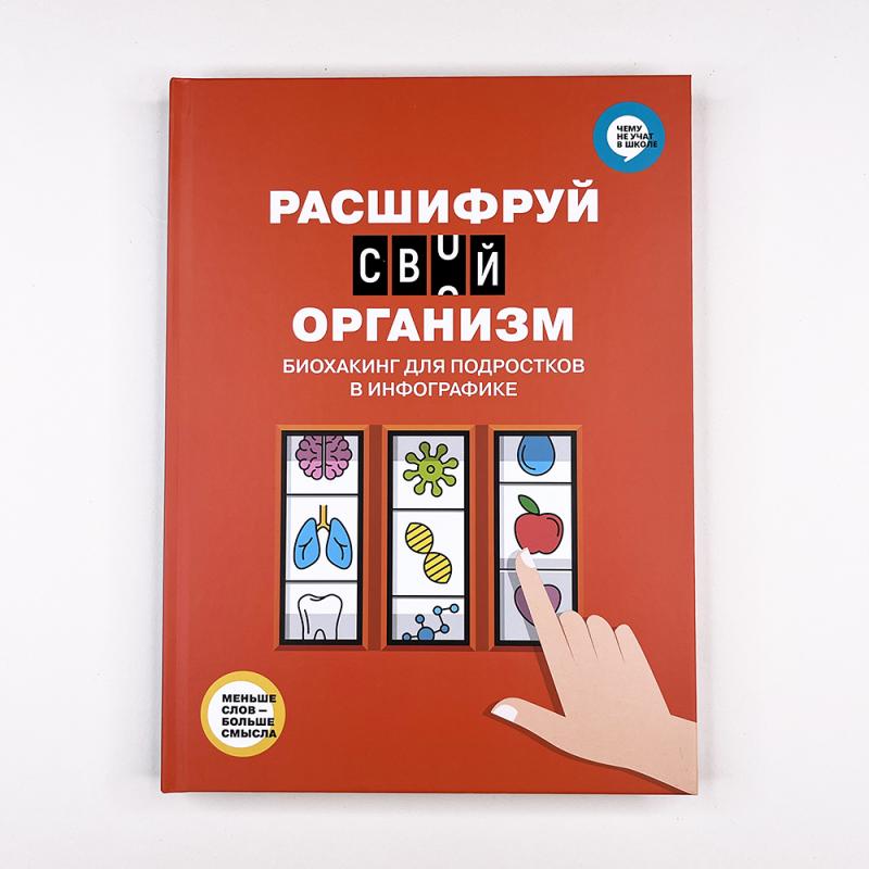Расшифруй свой организм. Биохакинг для подростков в инфографике