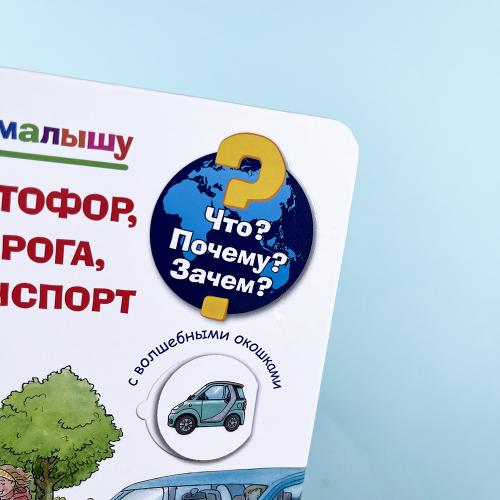 Что? Почему? Зачем?  Светофор, дорога, транспорт (книга с дефектом)