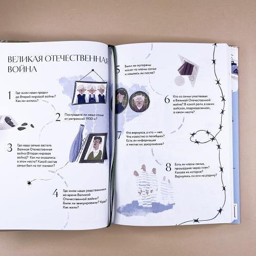 Расскажи мне о семье. 100+ вопросов родным