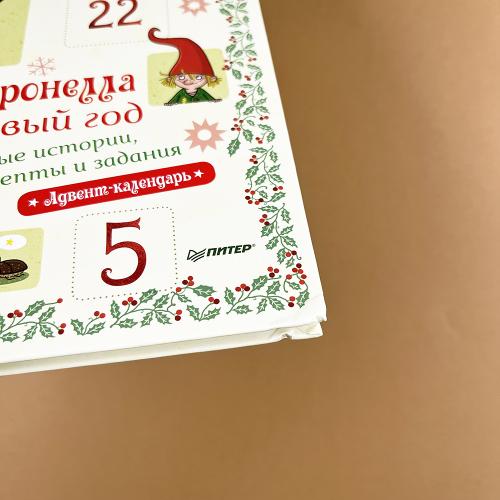 Петронелла и Новый год. Весёлые истории, рецепты и задания (книга с дефектом)