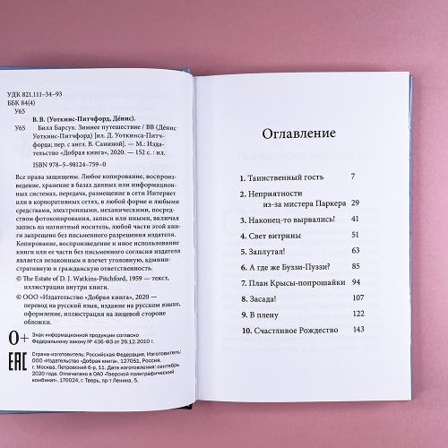 Билл Барсук. Зимнее путешествие. 2-я книга о приключениях Билла Барсука