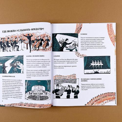 Нарисованный оркестр (книга с дефектом)